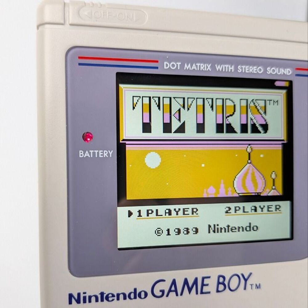 Nintendo Game Boy (Upgraded Display) (Reproduction Buttons/Body) - Picture 3 of 3